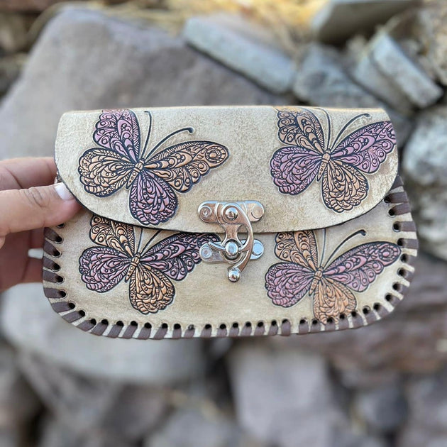 Mexican Handmade Leather Bags – Pink Avocado Accessories